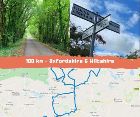 Oxfordshire Wiltshire 100 km